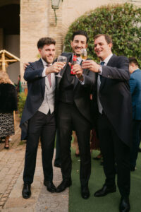 brindis durante el coctel
